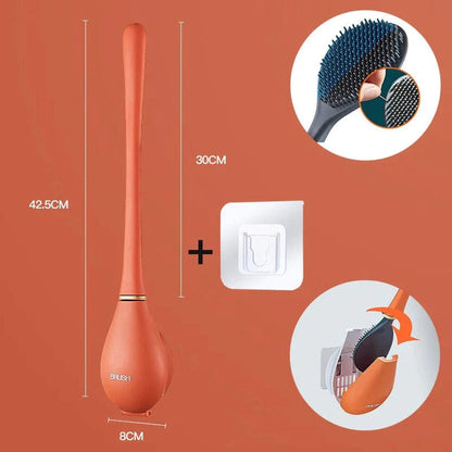 Elegant and hygienic silicone brush