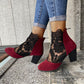VelvetBloom™ - Tacchi alla caviglia in pizzo chic